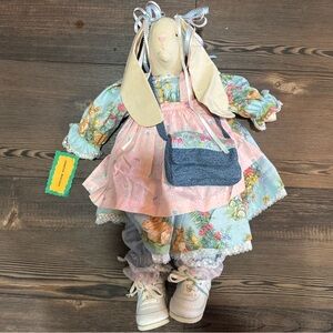 Handmade Plush Bunny “Jasmine Monique”